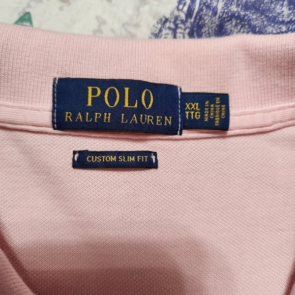 Polo Ralph Lauren Mens Pink Shirt Designer Brand Sz XXL - Picture 4 of 9
